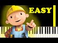 Bob The Builder Theme Song Piano Tutorial Piano AccoMan