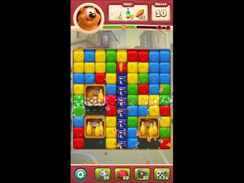 Toon Blast Level 3329 - NO BOOSTERS 🐻🐺🐱 | SKILLGAMING ✔️