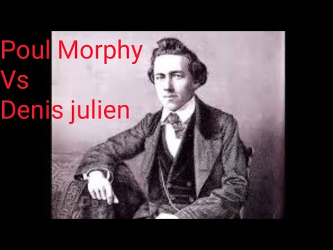 Poul Morphy vs Denis julien, morphy play without khgnit, morphy Most amazing chess game,