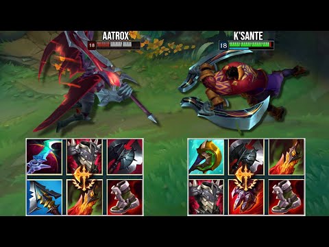 K'SANTE vs AATROX S13 FULL BUILD FIGHTS & Best Moments!