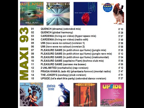 MAXI 93 (la compilation TECHNO à DJ 13 NRV)