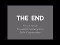 The End Released Through Twentieth Century Fox Film Corporation 1944