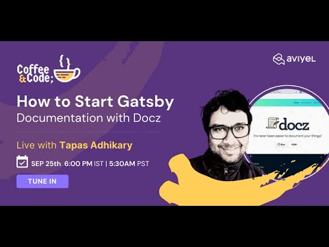 Start Gatsby Documentation with Docz
