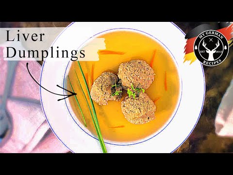 How to make Liver Dumplings for Liver Dumpling Soup ✪ MyGerman.Recipes
