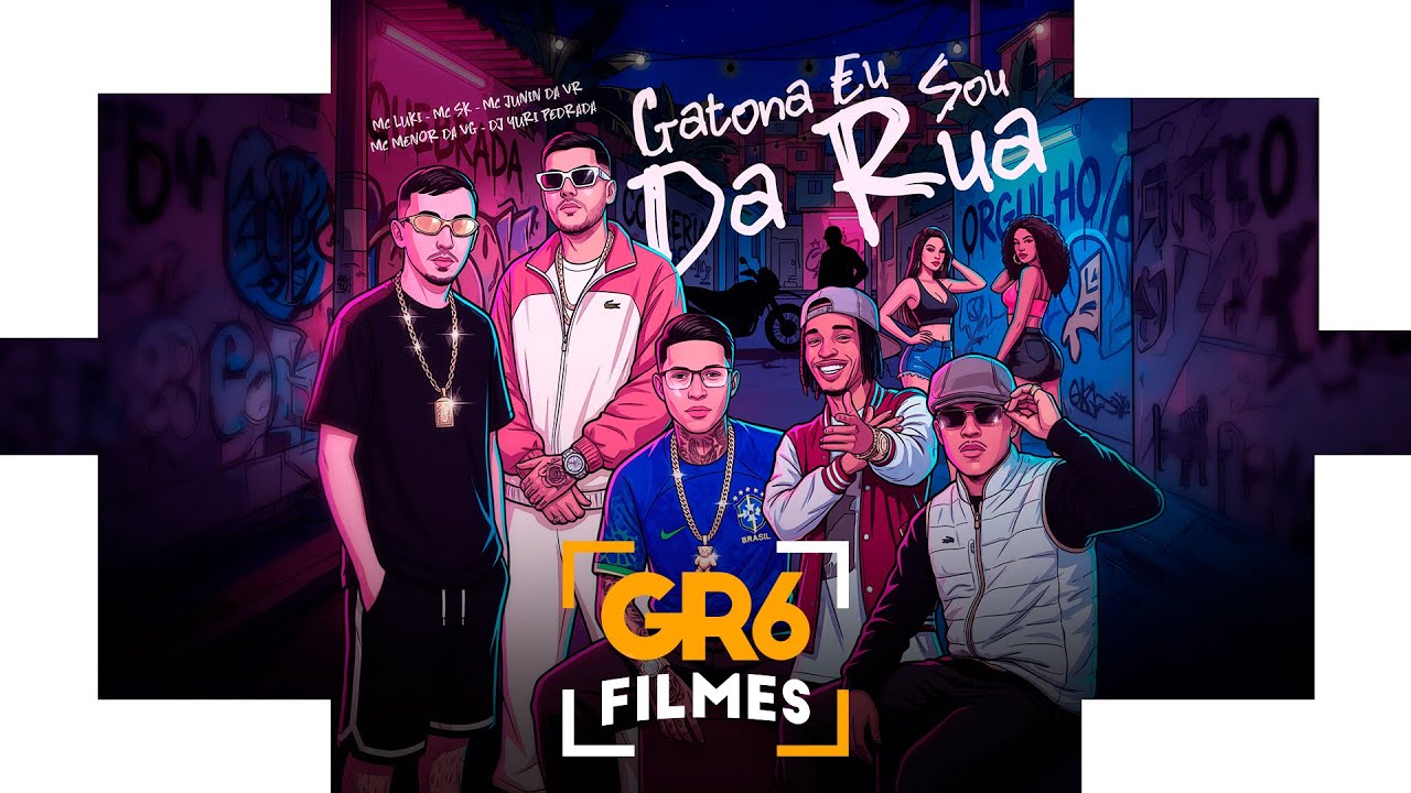 GATONA EU SOU DA RUA - MC Luki, MC SK, MC Menor da VG, Junin da VR, Igor Almeida, DJ Yuri Pedrada 