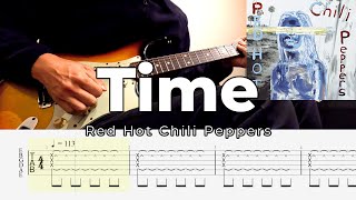 Time Red Hot Chili Peppers Guitar Cover with TAB