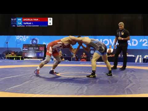 FS 79KG Qualification | Andrija Ivanovic (Srb) Vs Ibrahim Yaprak (Tur) | U23 World Championship 2025