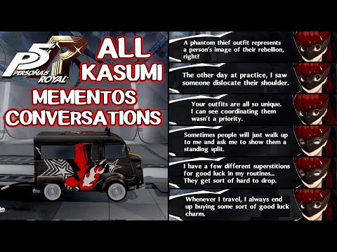 All Kasumi Mementos Conversations - Persona 5 Royal
