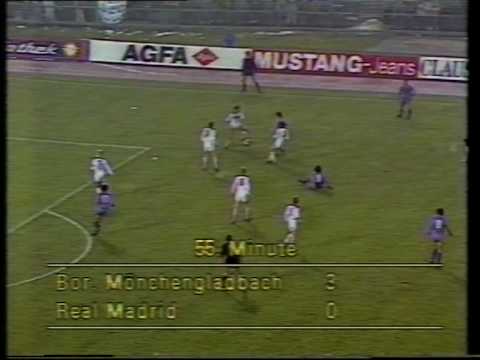 Borussia Mönchengladbach - Real Madrid 1985 5:1 alle Tore