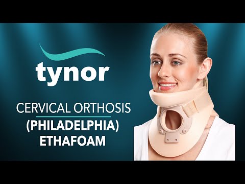 Tynor Cervical Philadelphia Ethafoam Collar (B05) for complete immobilization & perfect comfort