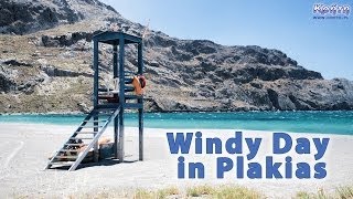 Ein windiger Tag in Plakias