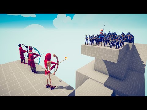 3 ARCHER GODS vs 100x UNITS | TABS - Totally Accurate Battle Simulator