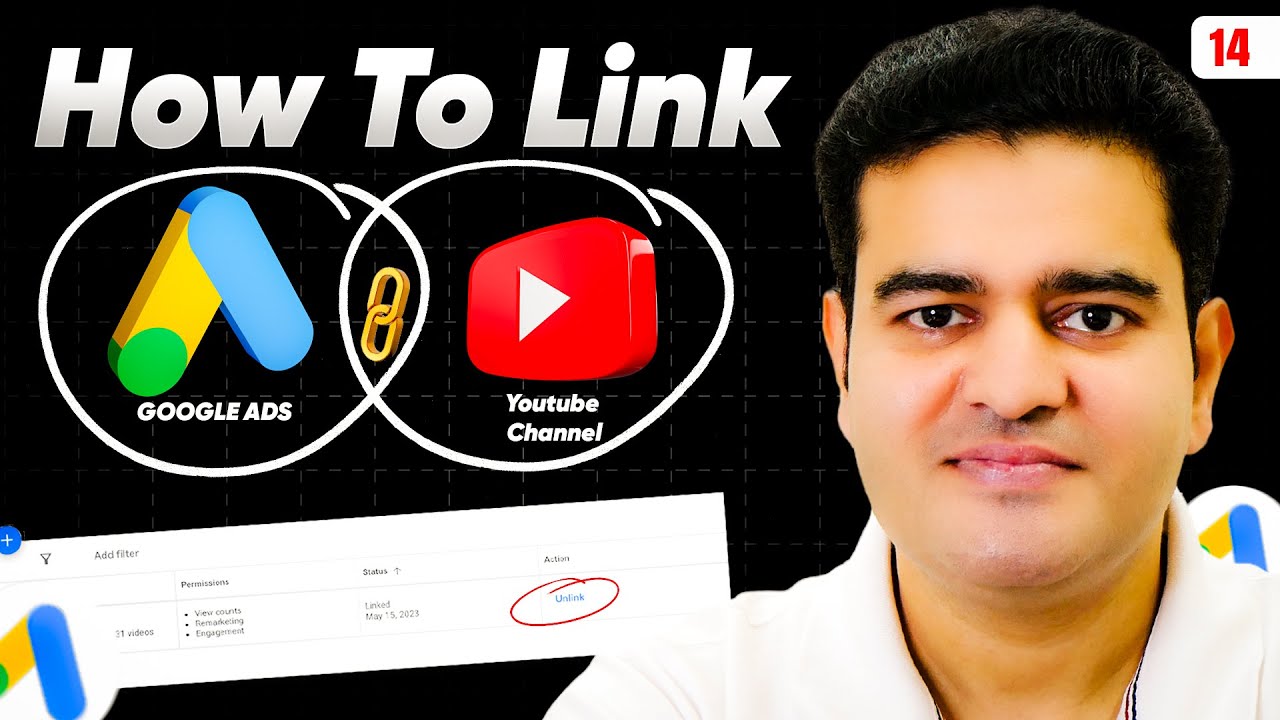 Google Ads Account Linking YouTube Channel 2026 | #googleads2026 #googleadscourse