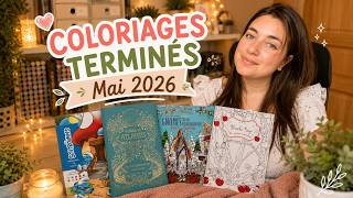 Coloriages Terminés Mai 2026 - Finished Pages