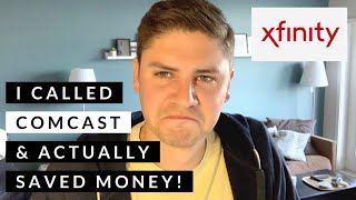 I Called Comcast To Negotiate My Bill (See How I Saved $25-$30 a month...)