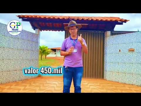 Chácara top para vender riacho das almas 450.mil