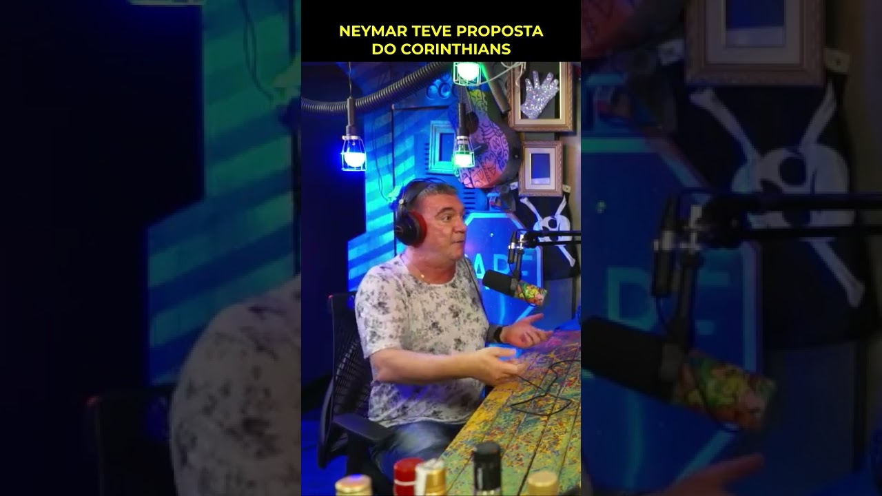 Andre Sanches fez proposta para o Neymar ir para o Corinthians