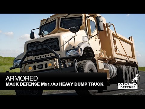 Armored Cab - Mack Defense M917A3 Heavy Dump Truck