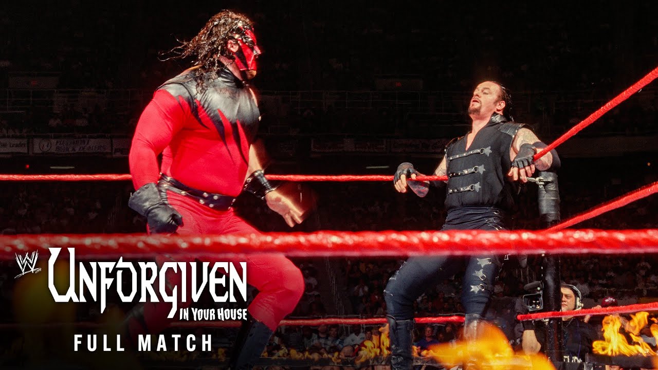 FULL MATCH: The Undertaker vs. Kane | Inferno Match: WWE Unforgiven: In Your House 1998 - YouTube