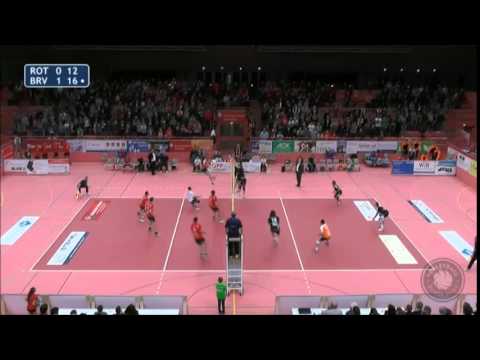 TV Rottenburg - Berlin Recycling Volleys 1:3 (18:25; 17:25; 25:21; 14:25)