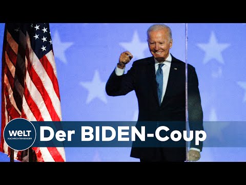 US-WAHL 2020: Biden siegessicher und ruft Anhänger zur Geduld auf