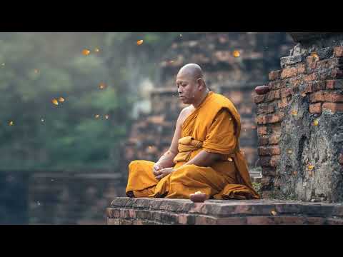 música relaxante para meditar, dormir e relaxar monge..