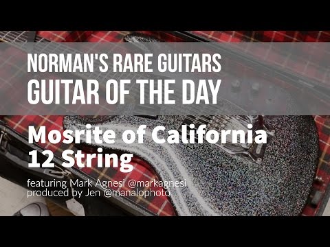 Norman's Rare Guitars - Guitar of the Day: Mosrite Solid Body 12 String