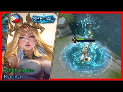 Kadita white robin special skin