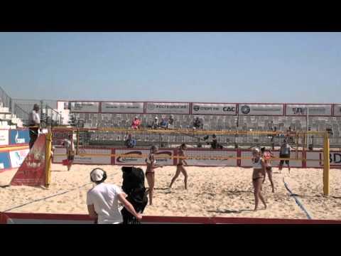 18 Beach volleyball Russia Championship 2015 Abalakina Dabizha and Prokopieva Barsuk