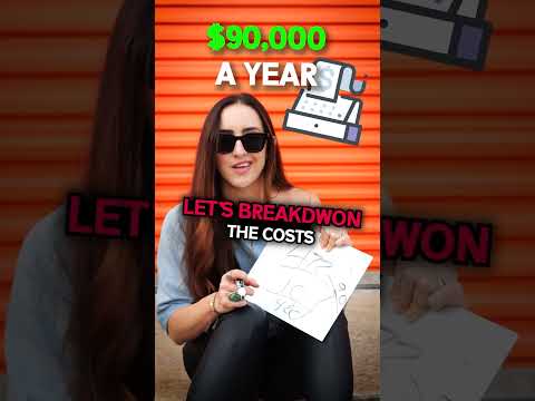 Make Thousands Per Month With Self Storage #shorts