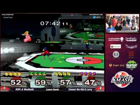 SSS 25 - ROFL & Westballz (Green) Vs. Connor & Larry Lurr (Red) - Loser's Semis