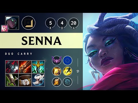 Senna ADC vs Ezreal: Rampage - EUW Master Patch 14.23
