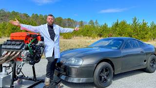 Building The World&#39;s First HELLEPHANT Swapped SUPRA!