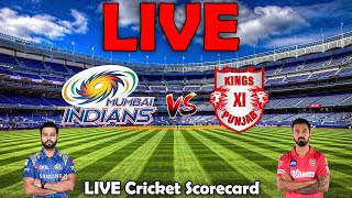 MI vs KXIP LIVE Cricket Scorecard | IPL 2020 - 36th Match | Mumbai vs Punjab