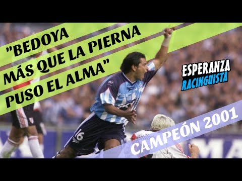 Racing 1 River 1 Apertura 2001 Gol Bedoya Relato Ramiro Gregorio - ESPERANZA RACINGUISTA -
