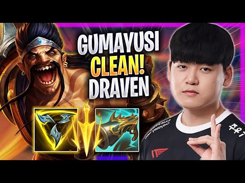 GUMAYUSI IS SUPER CLEAN WITH DRAVEN! - T1 Gumayusi Plays Draven ADC vs Kai'sa! | Season 2023