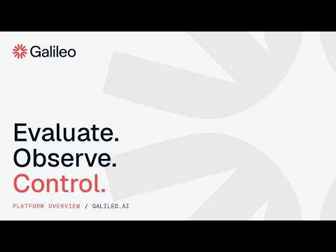 Meet Galileo: The Evaluation, Observability & Guardrails Stack for AI