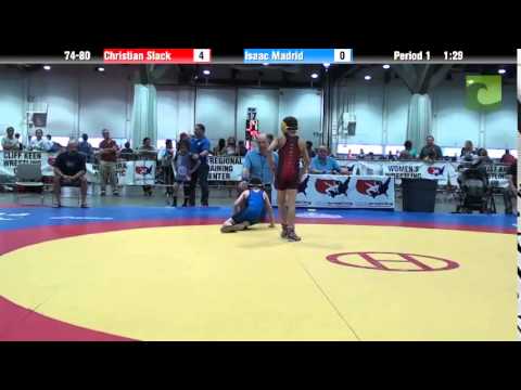 INTERMEDIATE 74-80 - Christian Slack vs. Isaac Madrid