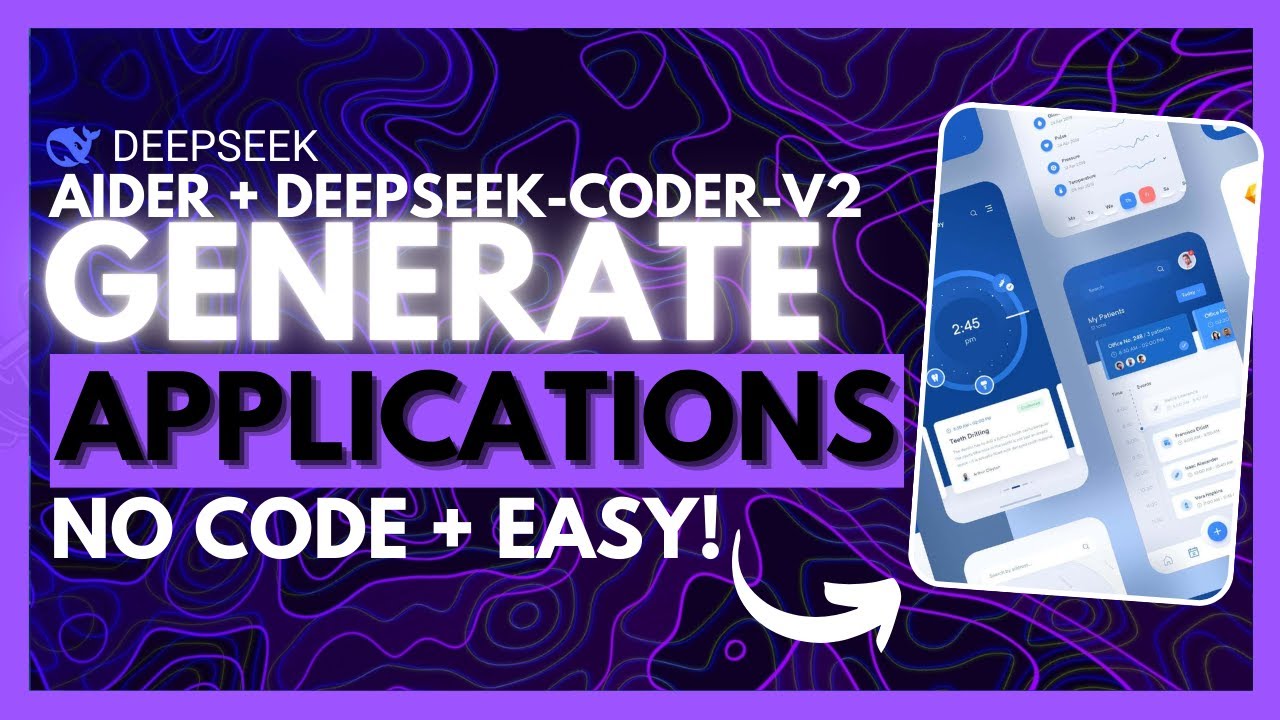 Aider + DeepSeek-Coder-V2: Develop a Full-stack App Without Writing ANY Code /w Best Coding LLM!