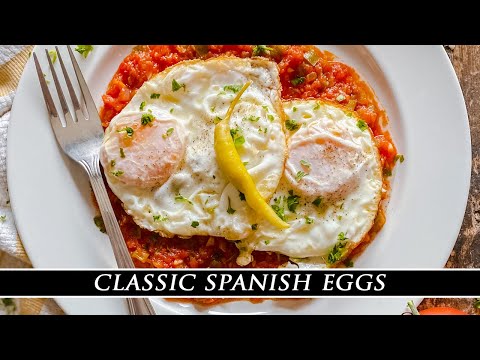 Classic Spanish Eggs | Huevos a la Española Recipe