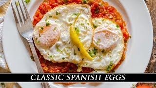 Classic Spanish Eggs | Huevos a la Española Recipe