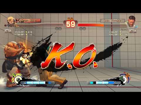 Entik (Gouken) vs Eyenar (Dudley) USF4 PC
