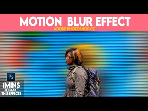 Motion blur Effects in Photoshop cc tutorial - Motion Blur - KD Media #photoshopcc #tutorial