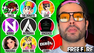 GRAN FINAL TONREO de  INLFUNECERS FREE FIRE !- ANTRONIXXG