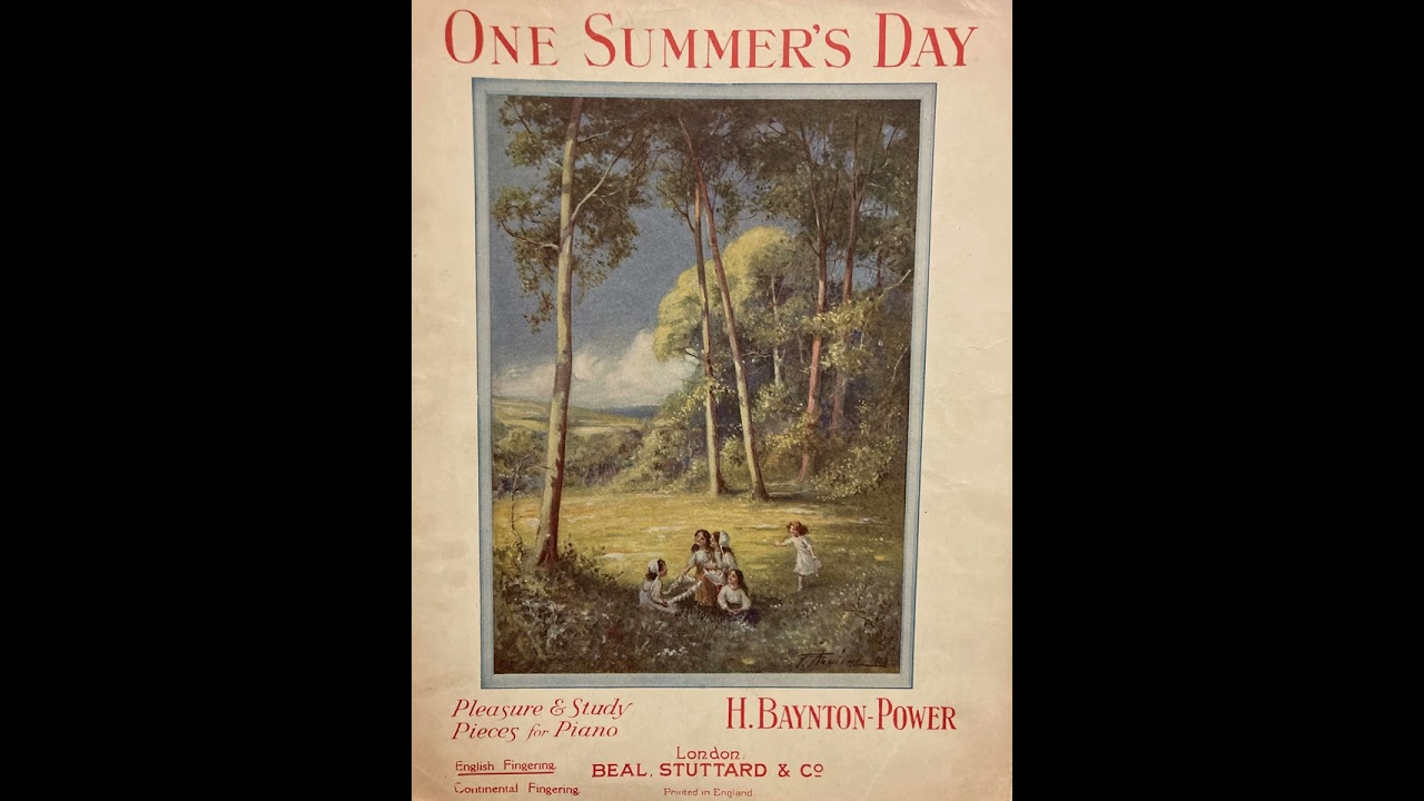 Baynton-Power - One Summer's Day - Timothy TK Murray, Piano