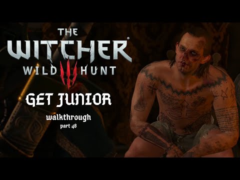 GET JUNIOR | The Witcher 3 Wild Hunt (PC) Full Game Walkthrough No Commentary Gameplay Part 48