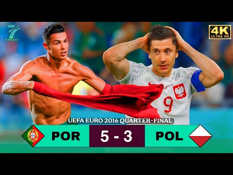 RONALDO ELIMINATED LEWANDOWSKI IN QUARTER FINAL EURO 2016 AND SHOWED HIM WHO IS THE BOSS