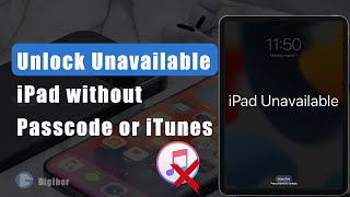 How to Unlock Unavailable iPad without Passcode or iTunes | Remove Forgotten iPad Password（2022）