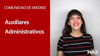 📙 ¡Plazas para Auxiliar Administrativo en Madrid! 👨‍💼| MAD 📚