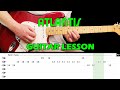 ATLANTIS Guitar Lesson With Tabs Chords The Shadows